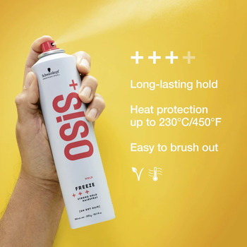Osis+ Freeze Strong Hold Hairspray - Rýchloschnúci lak na vlasy so silnou fixáciou